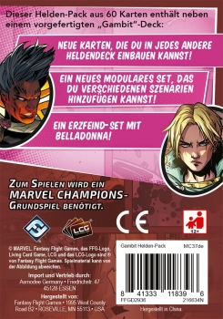 Marvel Champions: Das Kartenspiel - Gambit • Erweiterung DE